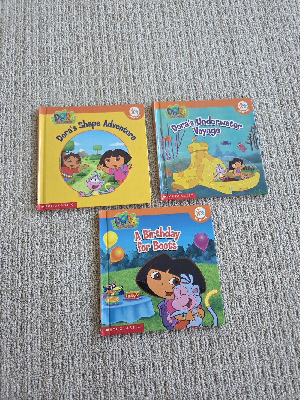 Scholastic Dora the Explorer Book Set of 3